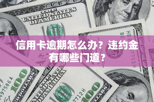 济南信用卡逾期怎么办？违约金有哪些门道？
